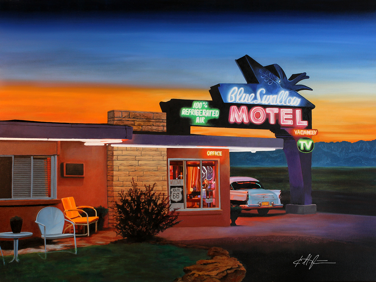 "Blue Swallow Motel"