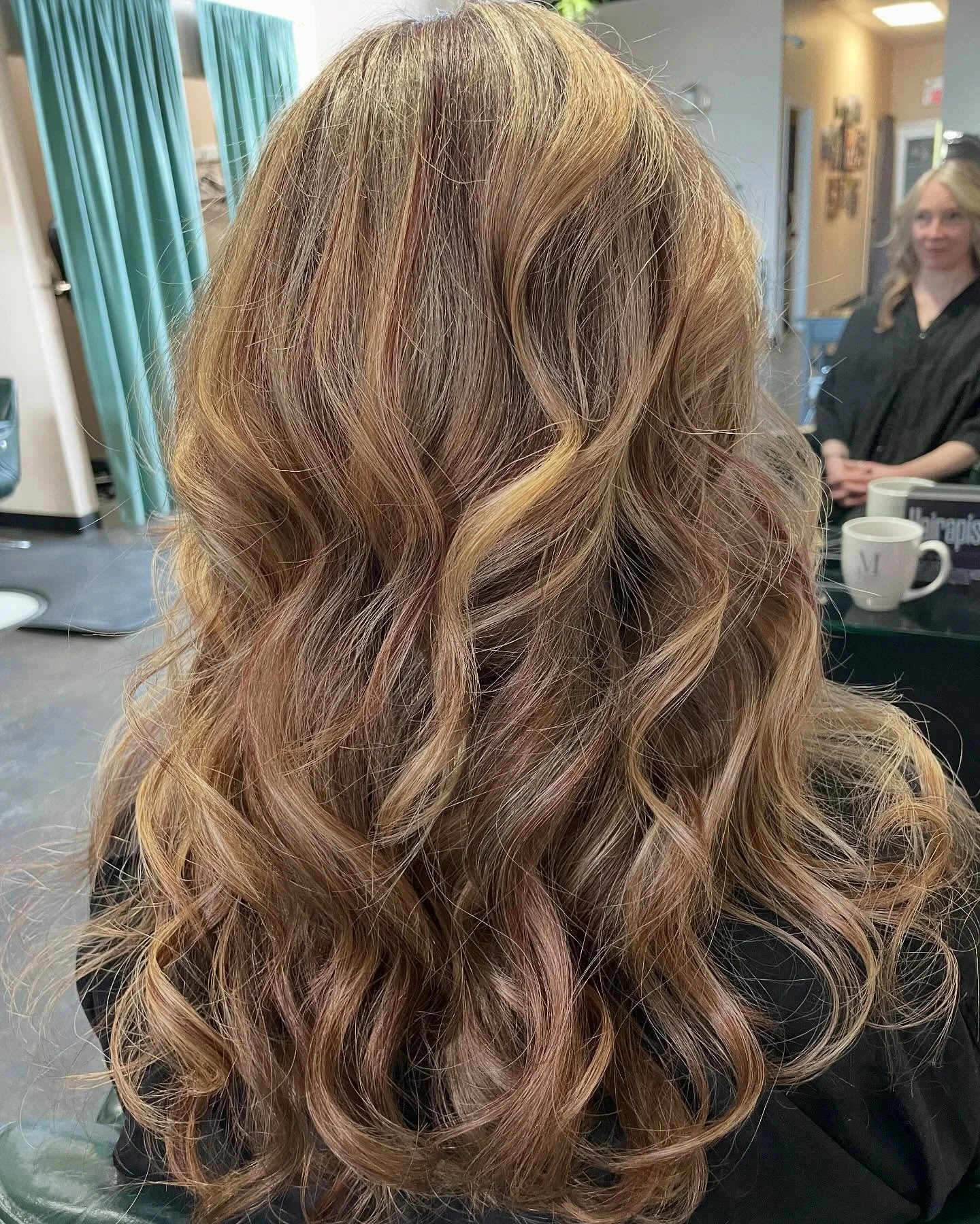 Brighten up for spring! Low maintenance grey blending 🥰☀️ so many foils! Yay! #yegsalon