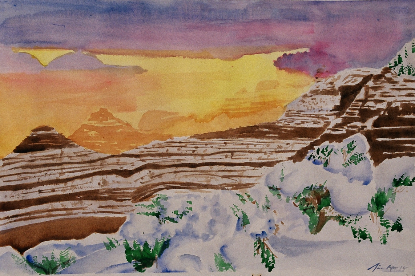 Canyon Sunburst