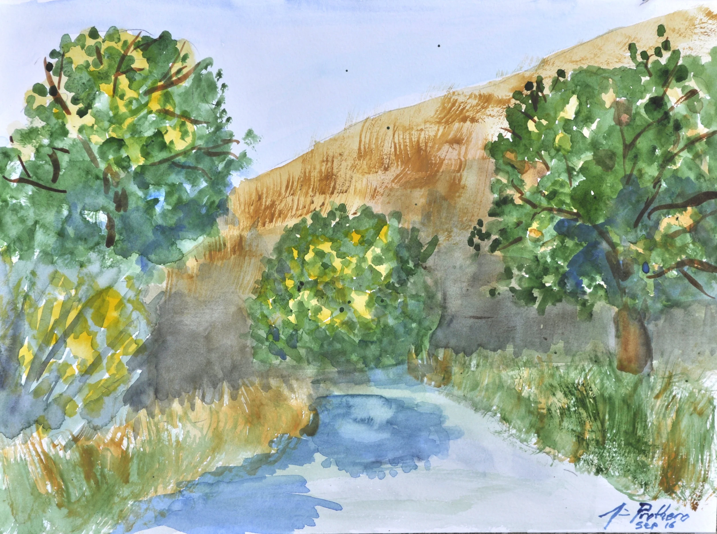 Morning Sun on San Juan Capistrano