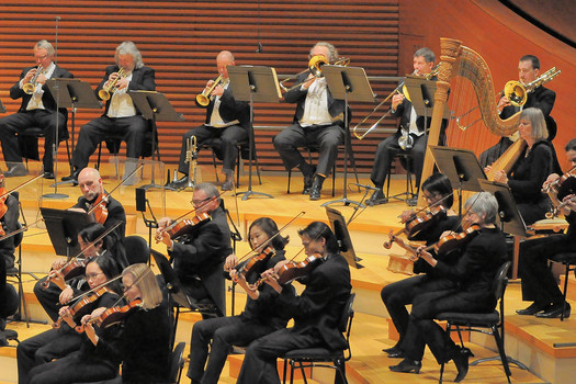 Kansas City Symphony seccion de metales con Adam Rainey