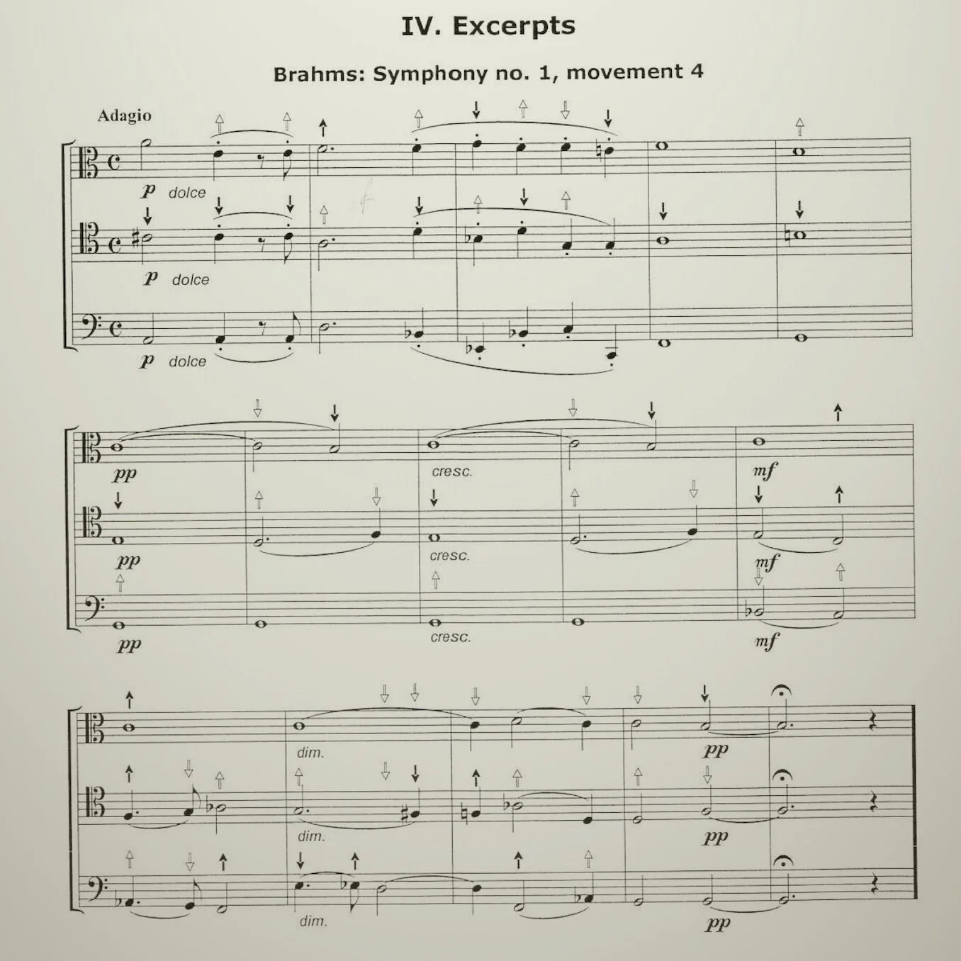 Intonation study excerpt from Benjamin Coy