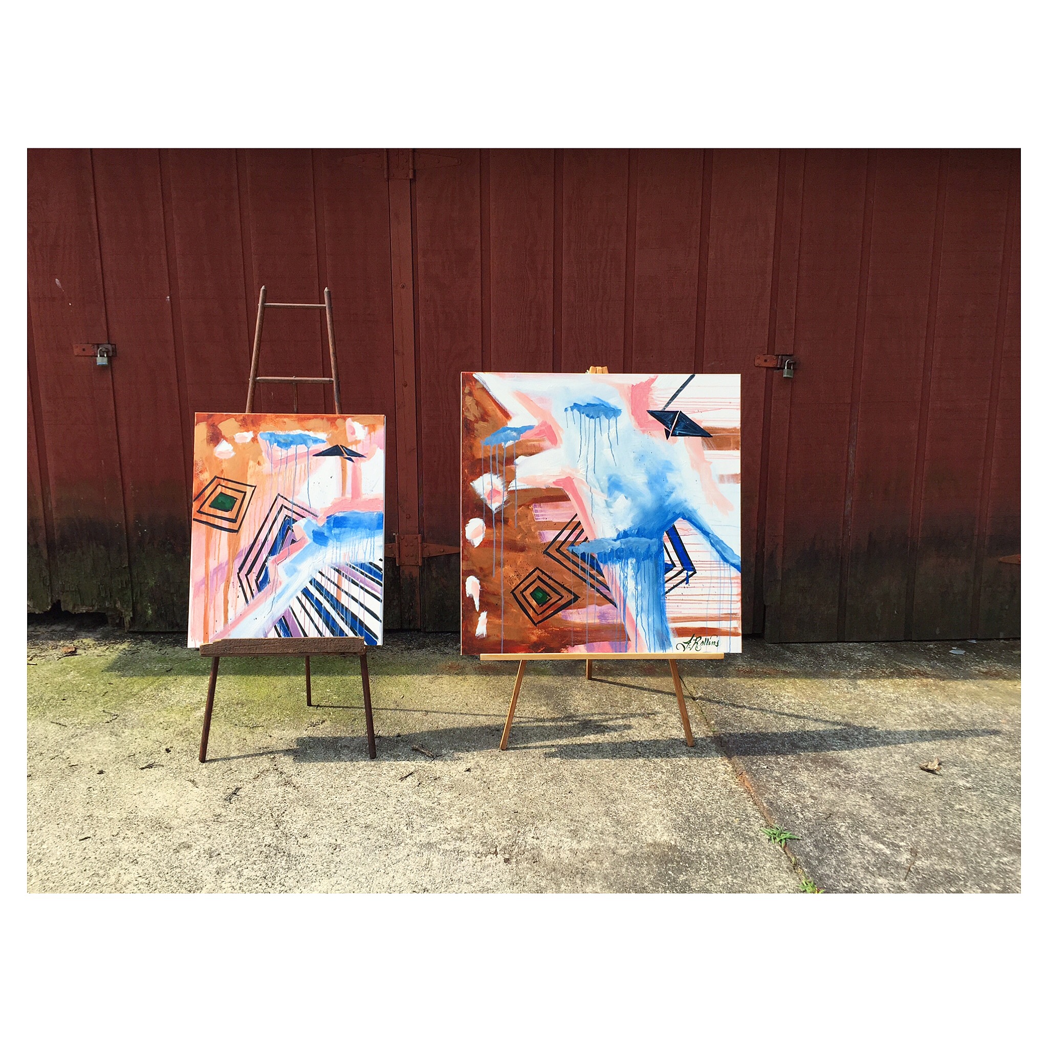 I love telling a wonderful story through my songs and my paintings. These certainly take your eyes on a journey:)