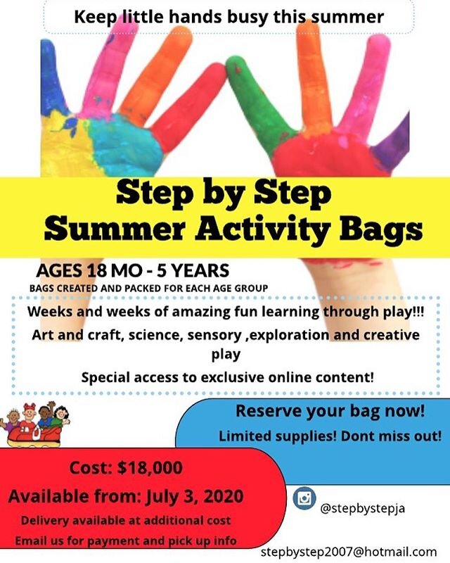 Keep little hands busy this summer with an Activity Bag from @stepbystepja 🌞🌞#keepcalmandgetabag link in bio for sign up form!! #magicalbag ⭐️⭐️