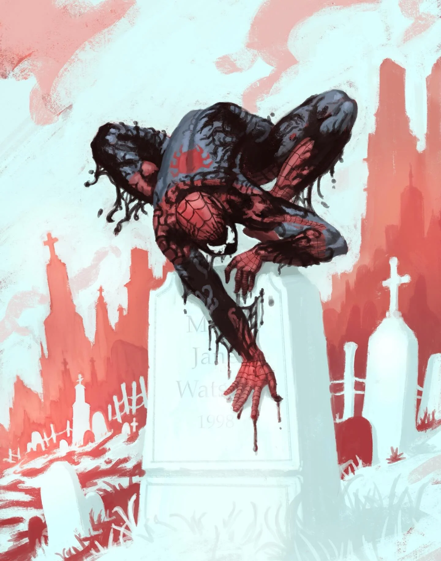 Spider-Man because why not? Also obsessed with this song and anything JID touches