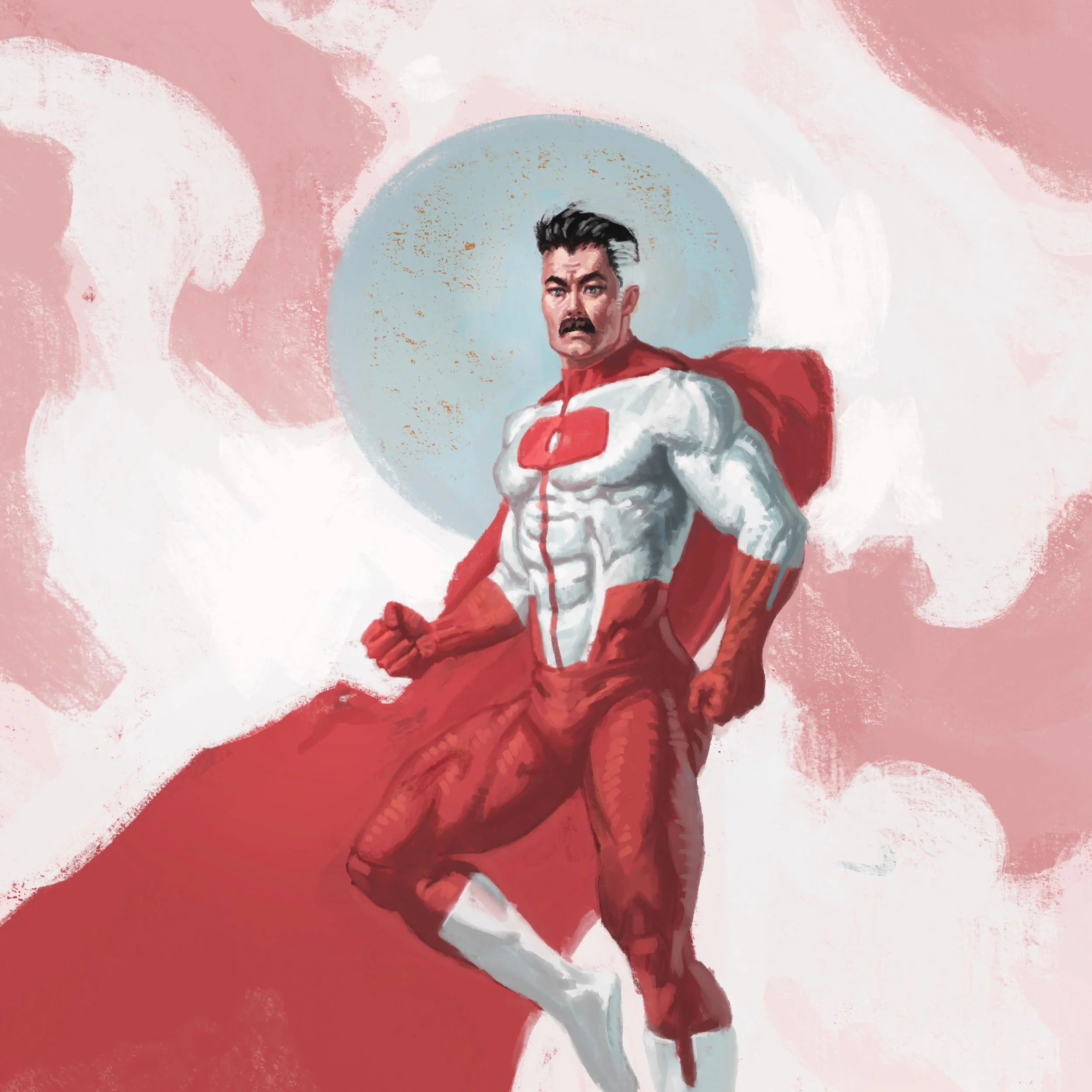 Omni man! I hope I look that jacked when I&rsquo;m older