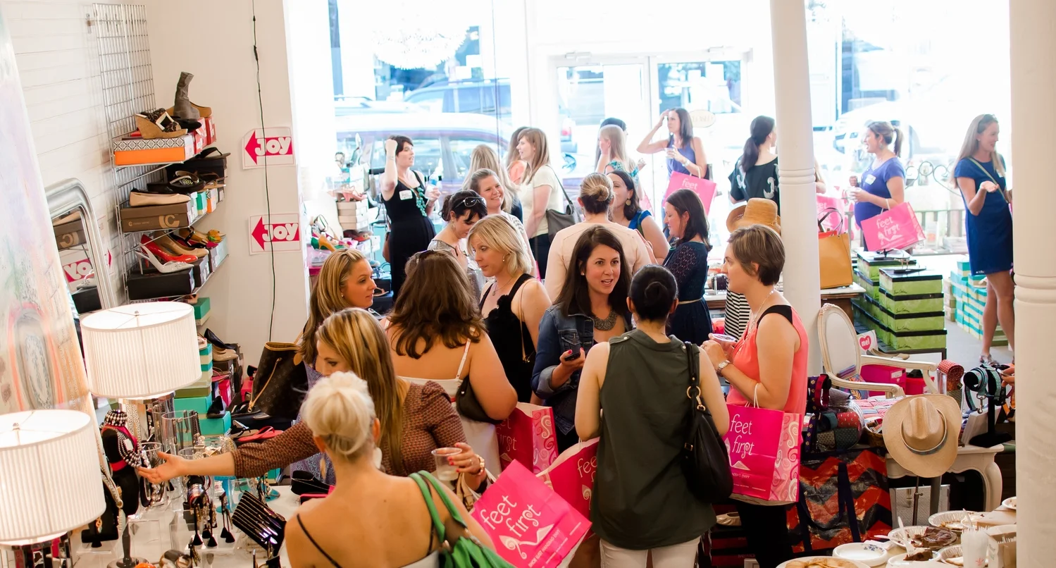 Pure Barre Class and Lively Kids Shopping Night