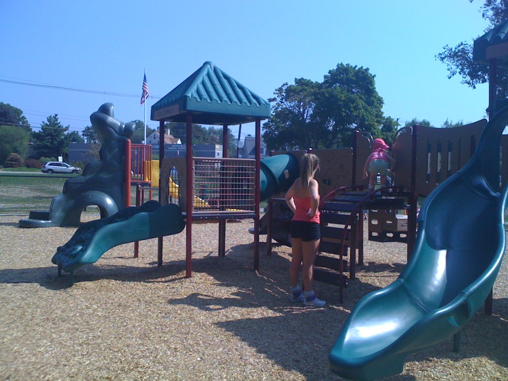 Mixed Ages Playground Meet-Up 8/14 The Dinosaur Playground at Lake Quannapowitt