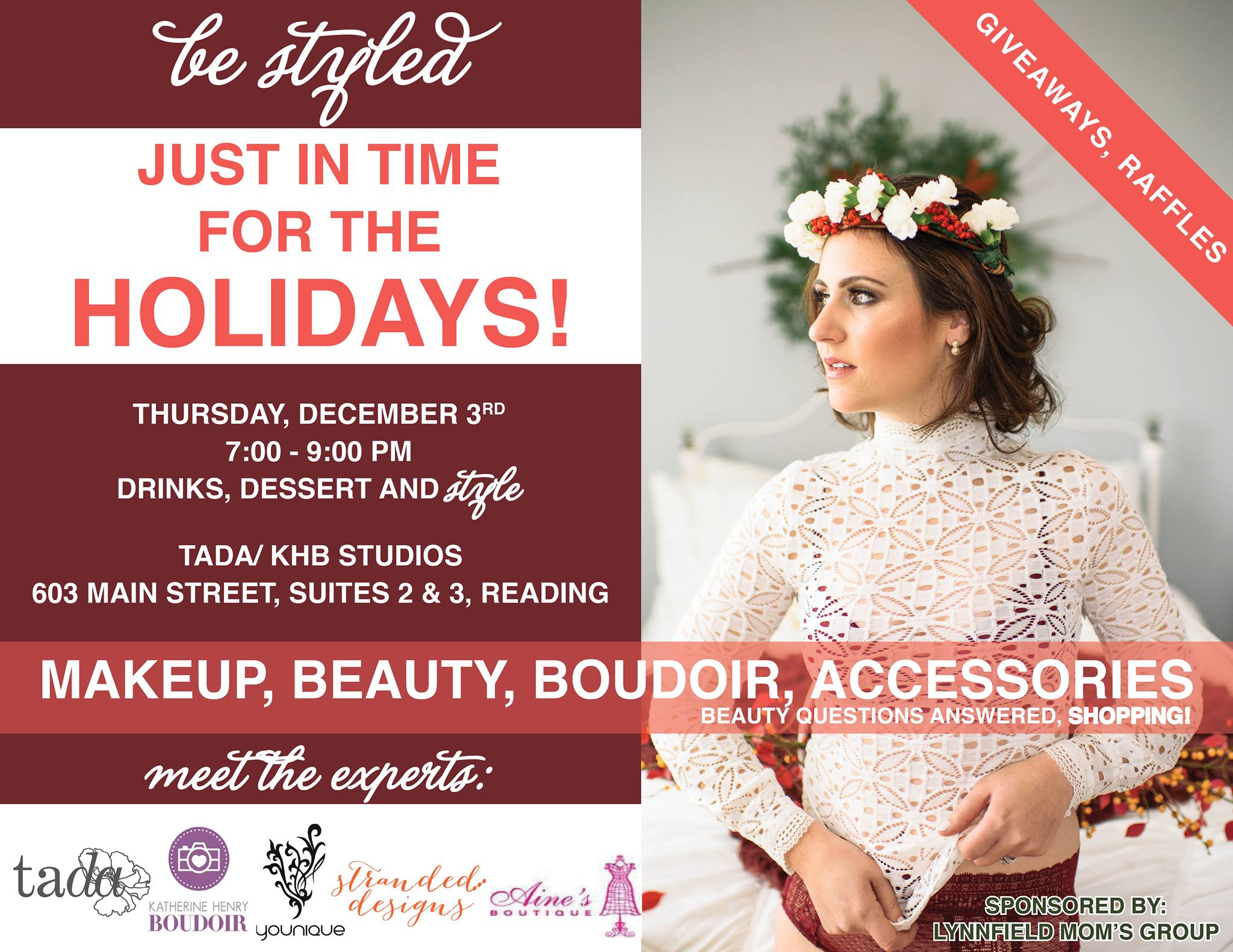 Makeover night at Tada Makeup in Reading