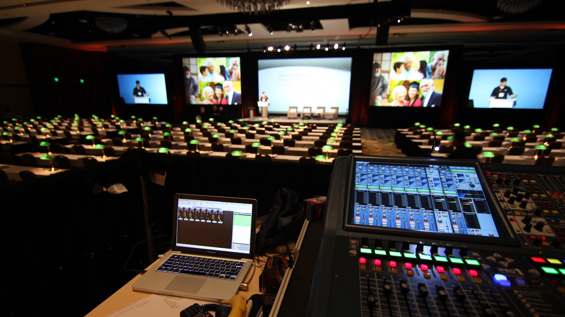 Audio Visual solution provided by SONUS with multiple video elements