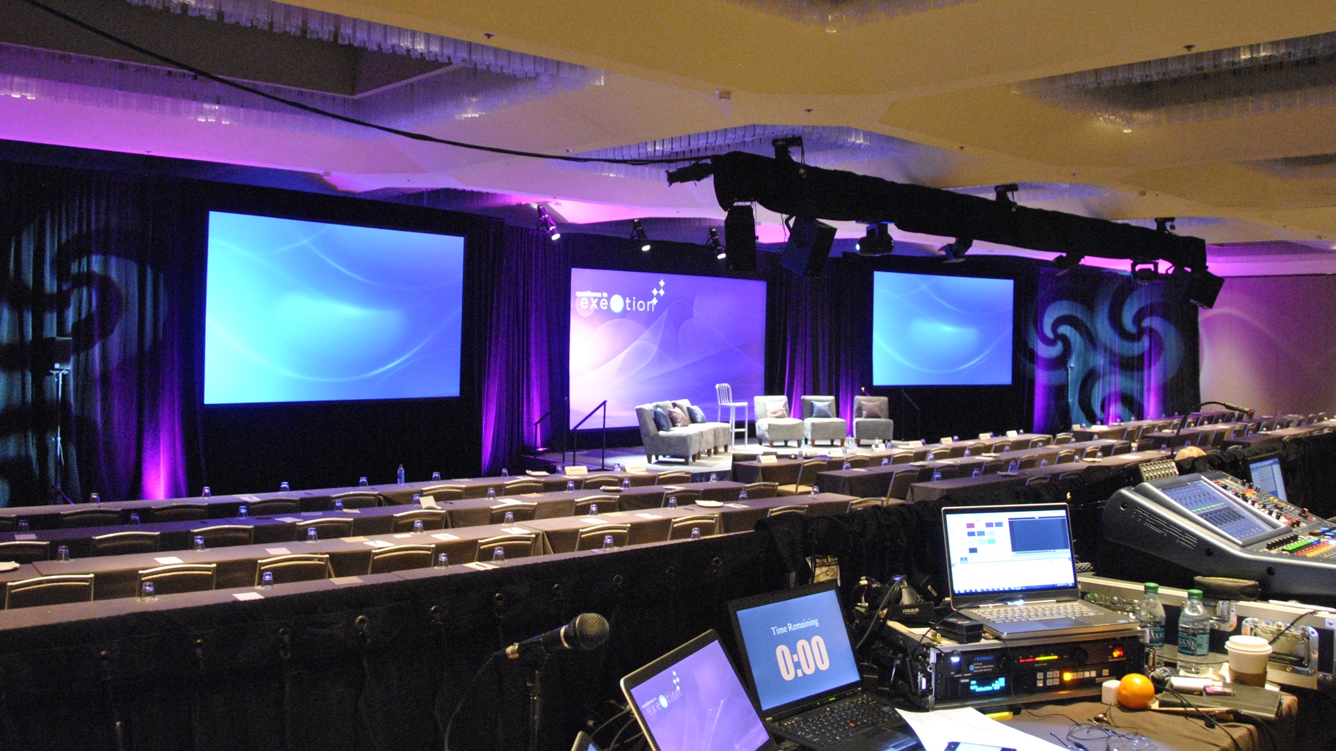  SONUS Provided Audio Video Lighting and Rigging Rental for corporate event