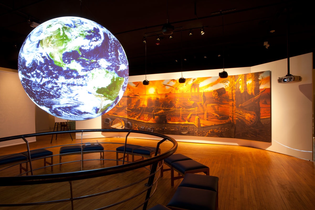 Science on a Sphere (SOS) Exhibit Space