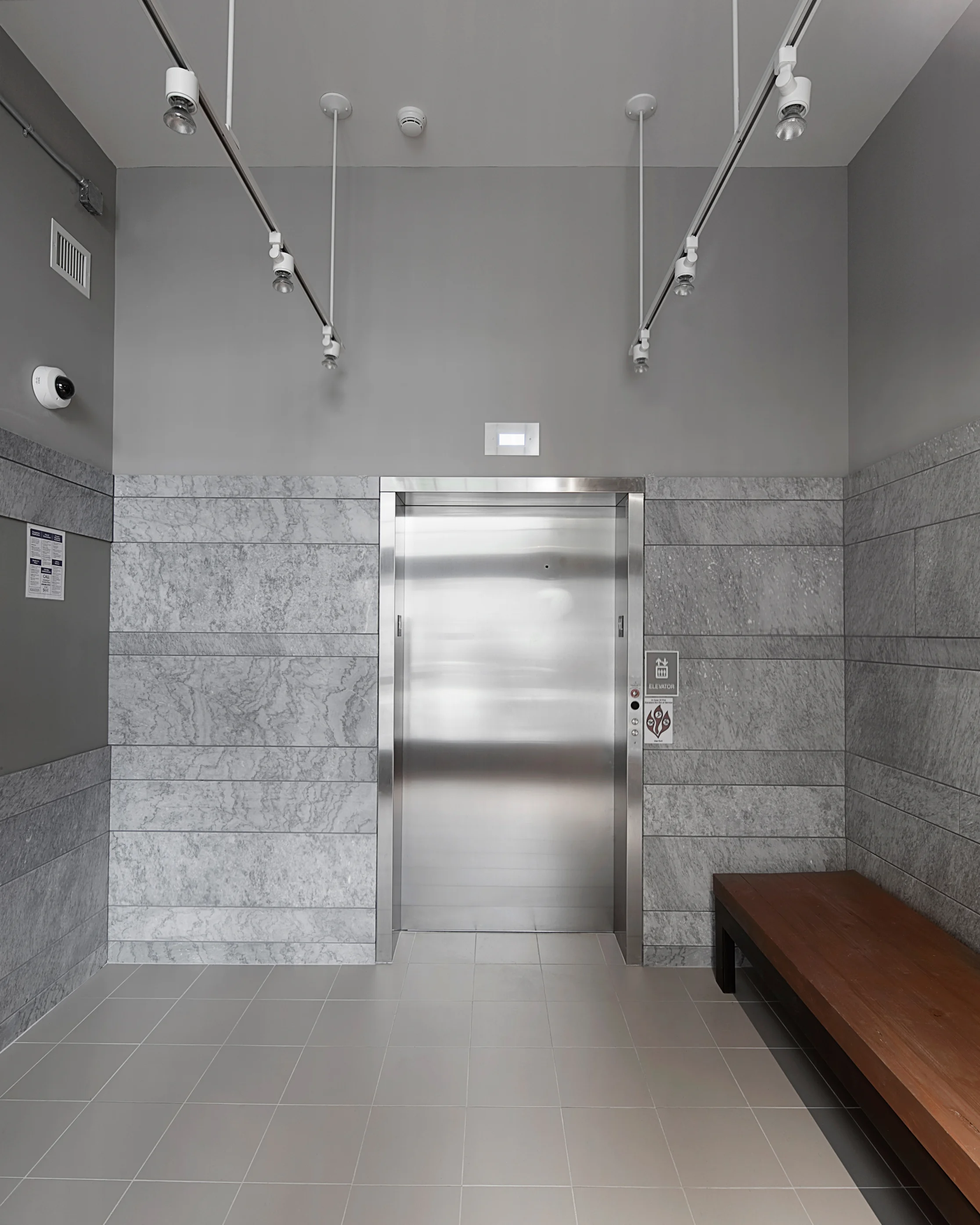 New Elevator & Lobby