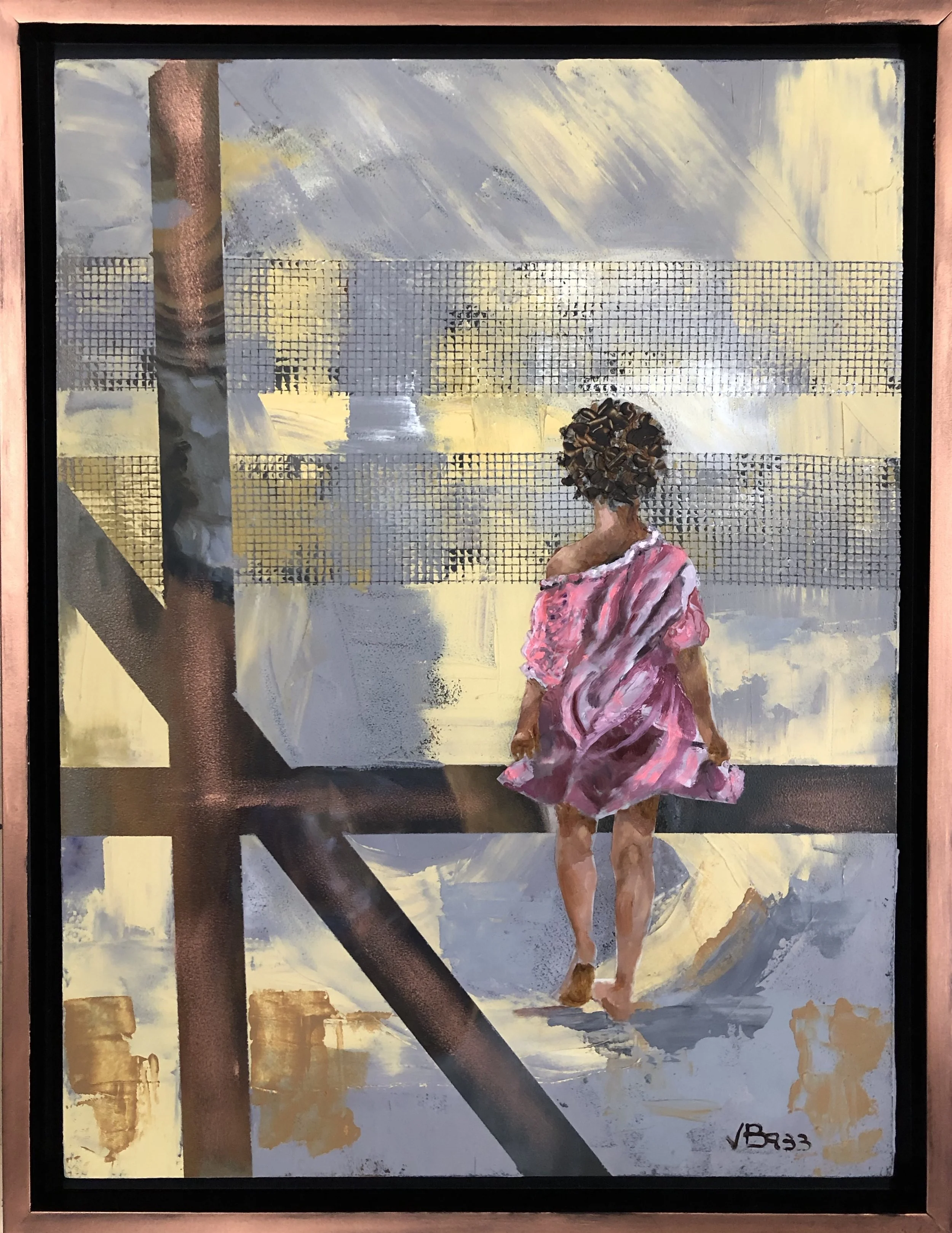 Adventure in a Pink Dress
