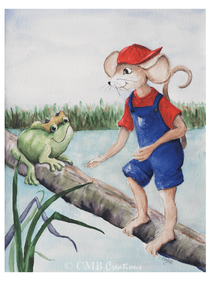 Little-Mouse-and-the-Big-Green-Frog.gif