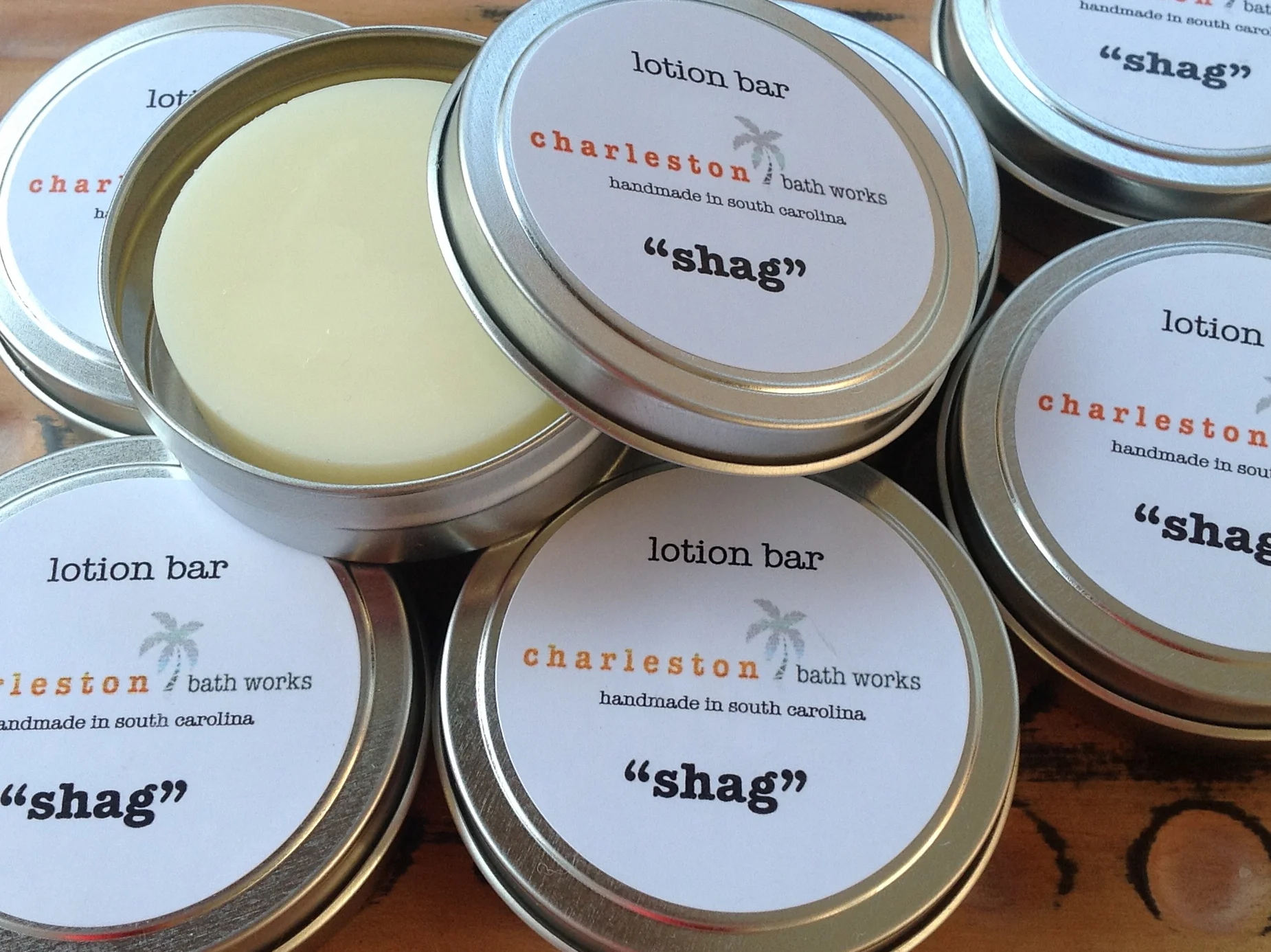 "shag" lotion bar