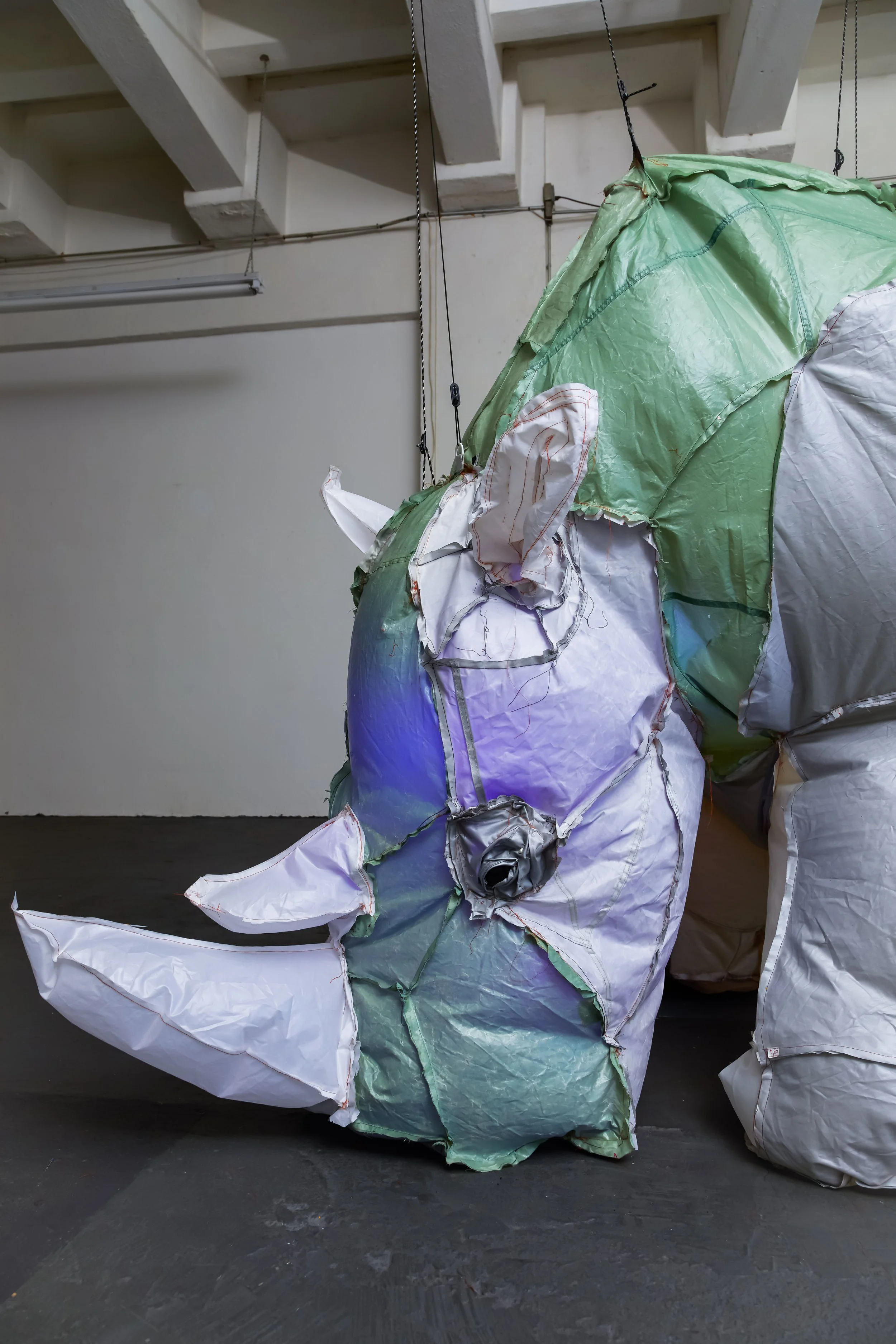 SECONDS TO LAST (Rhino), (studio view, unlit, detail).