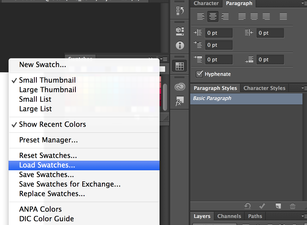 Bring them into any Adobe application by clicking "load swatches" under the swatch panel. It will be saved as an .ase file