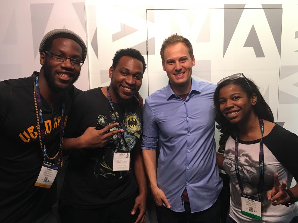 Meeting Video Copilot's Andrew Kramer! Best moment of the trip!! 
