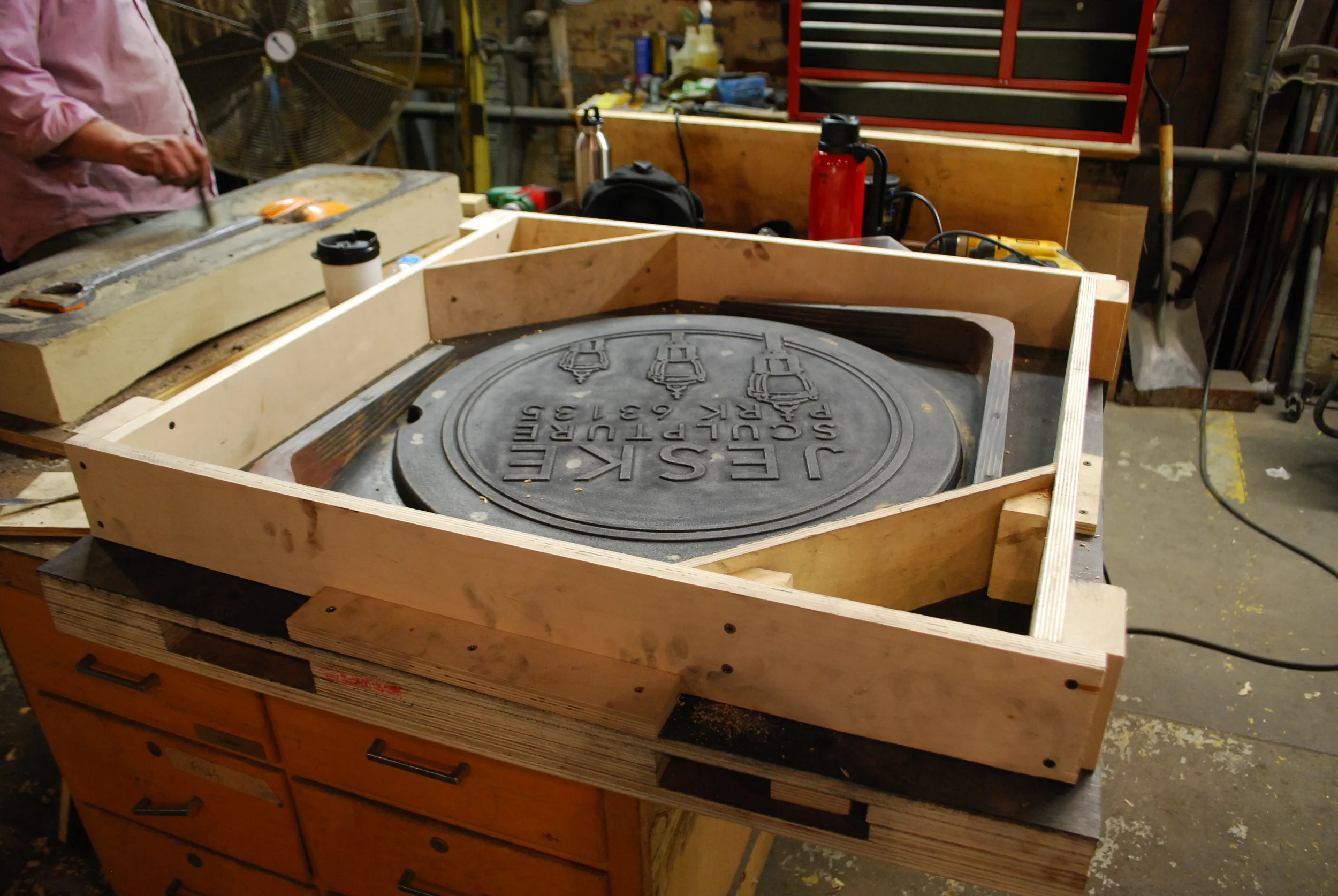 Flasking the pattern