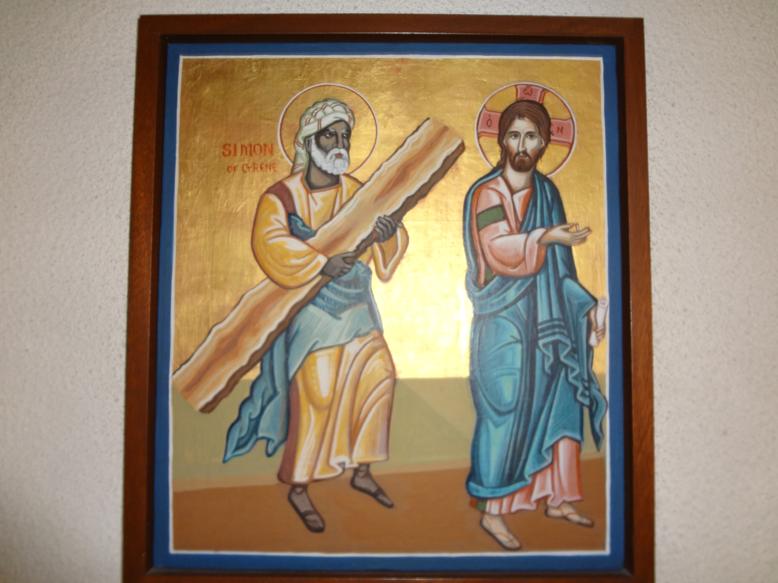 Station 5 - Simon of Cyrene takes the Cross