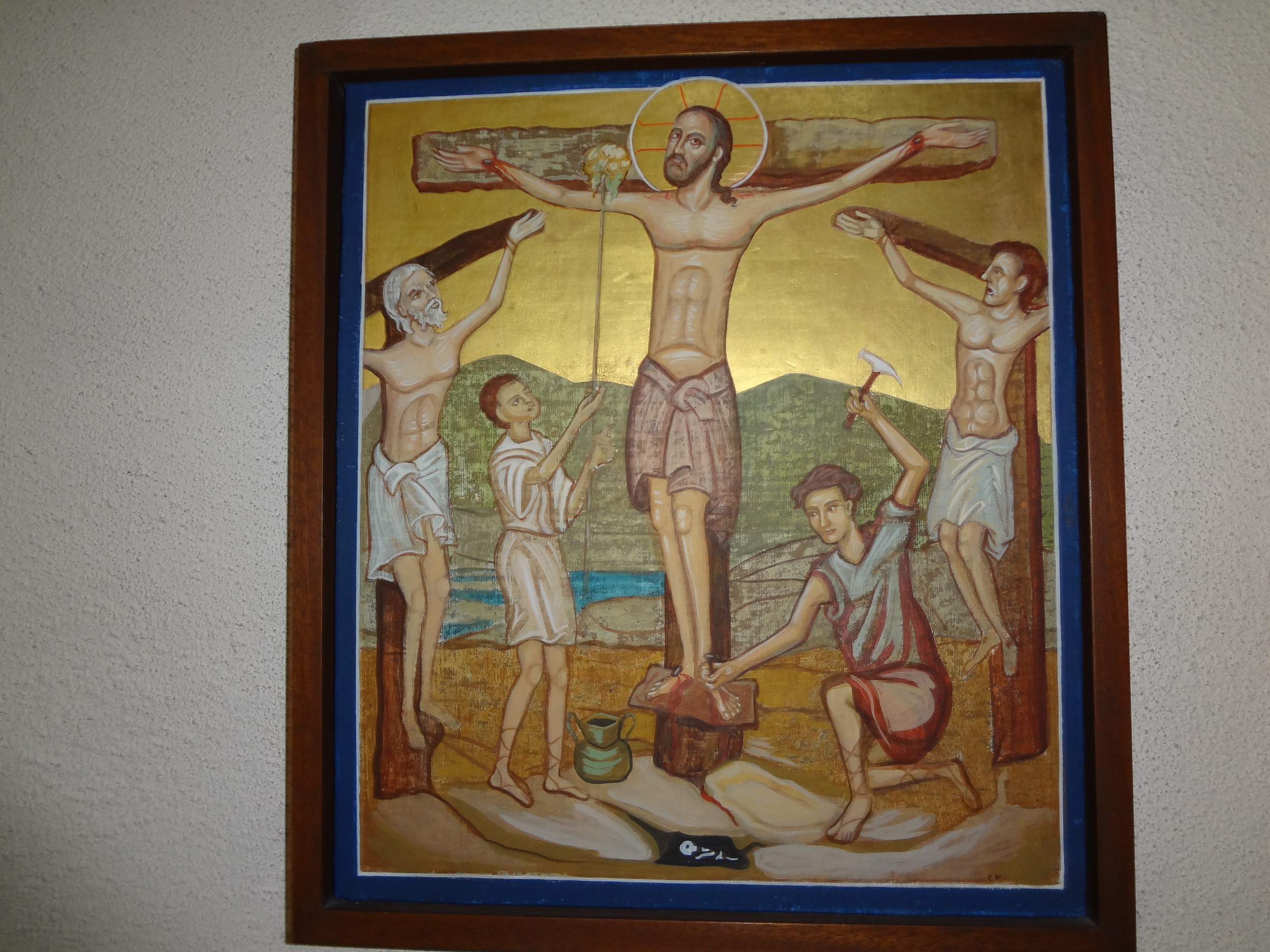 Station 11 -Jesus nailed to the cross