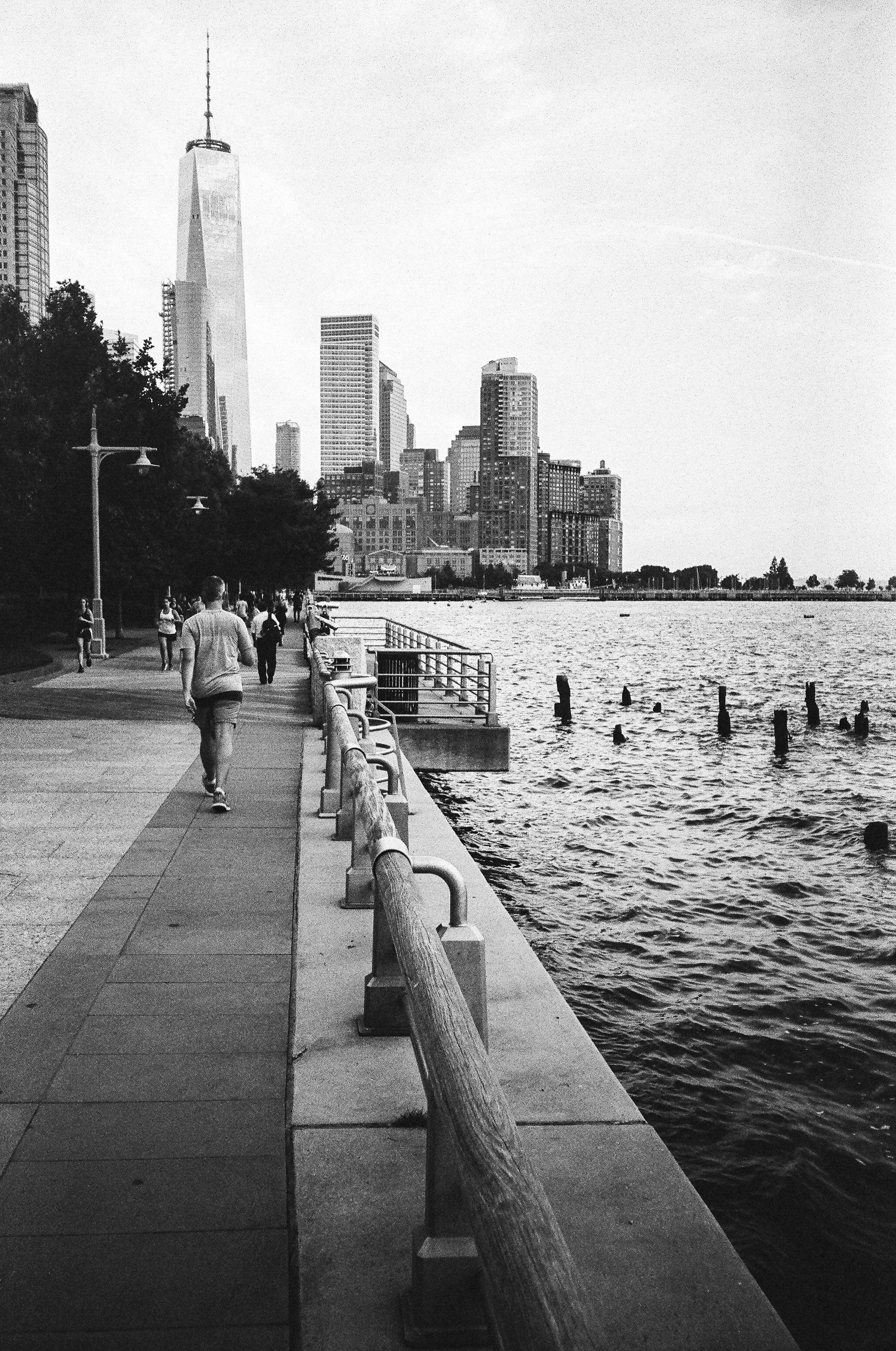 Hudson River bike path