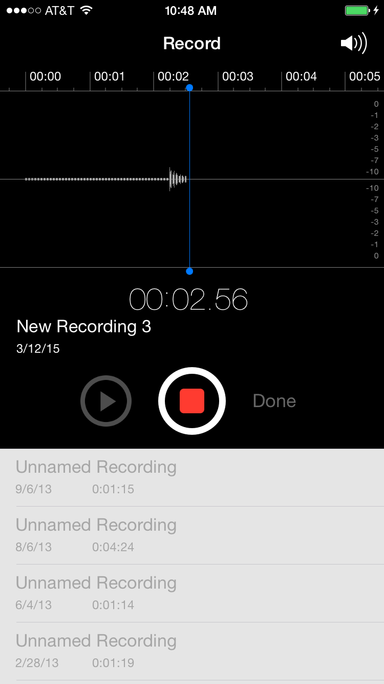 Voice Memos