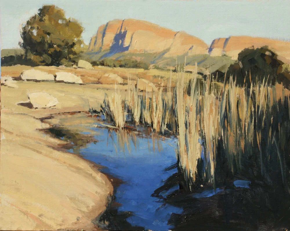 Desert Oasis, 16x20, LaFave Gallery