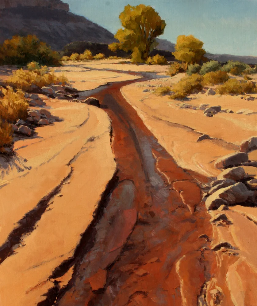 Horse Valley Wash, 38x32, SOLD