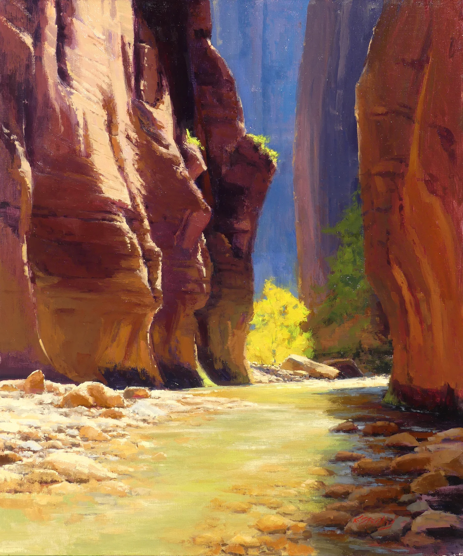 Zion Narrows 36x30