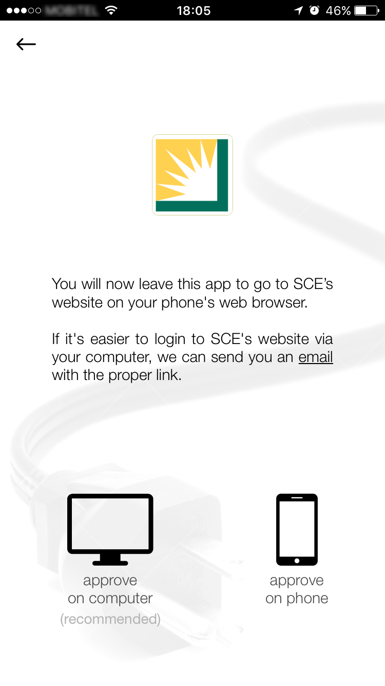 Starting SCE Authorization