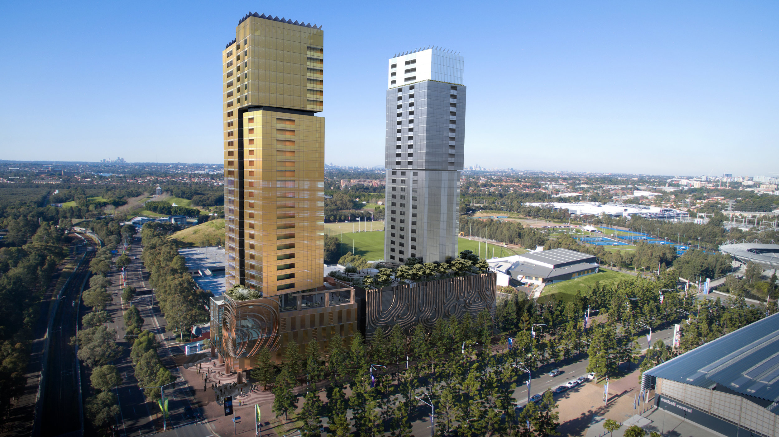 Homebush Towers Sydney - Ashton Raggatt McDougall