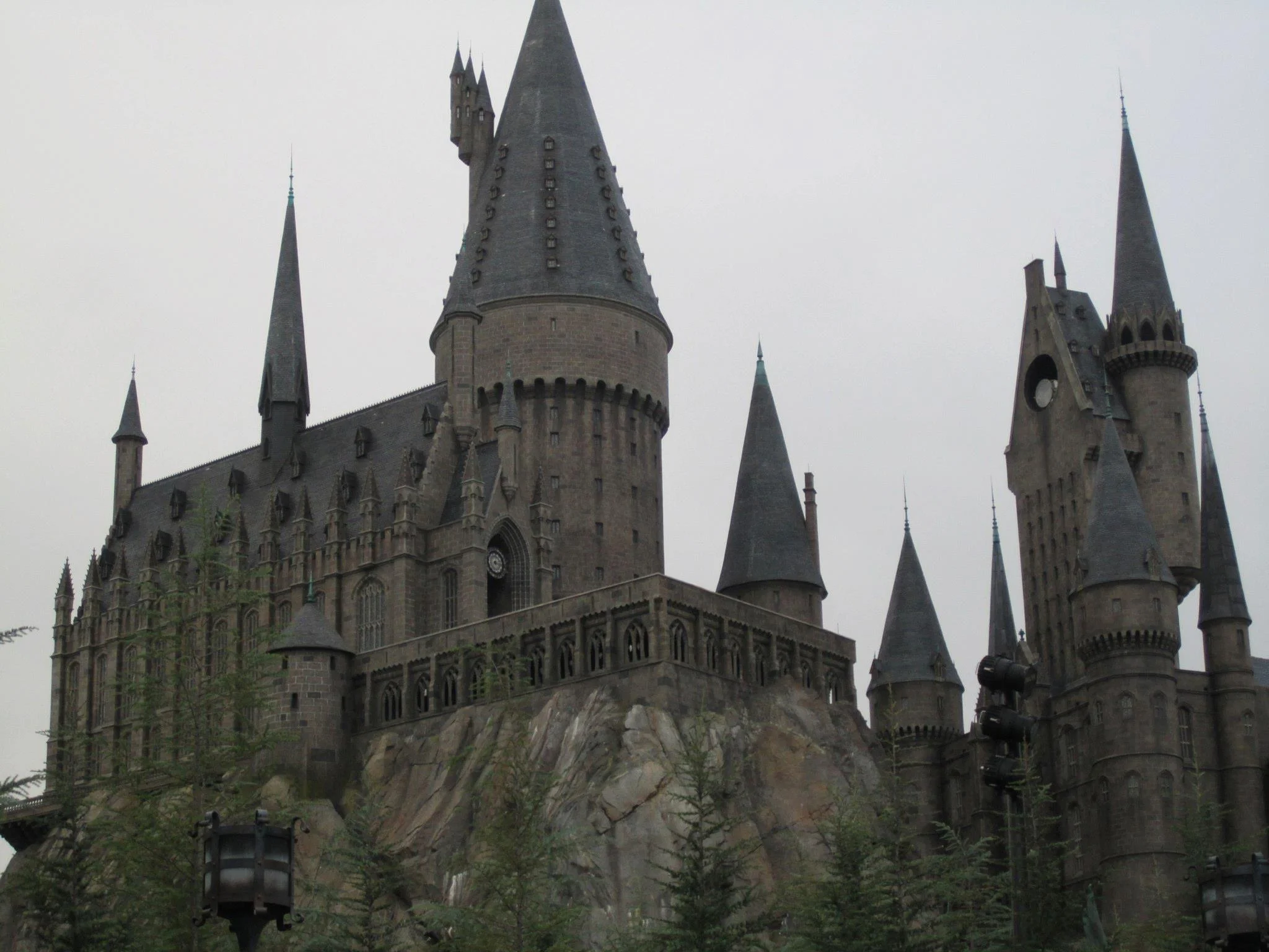 Hogwarts in the Universal Orlando Park.