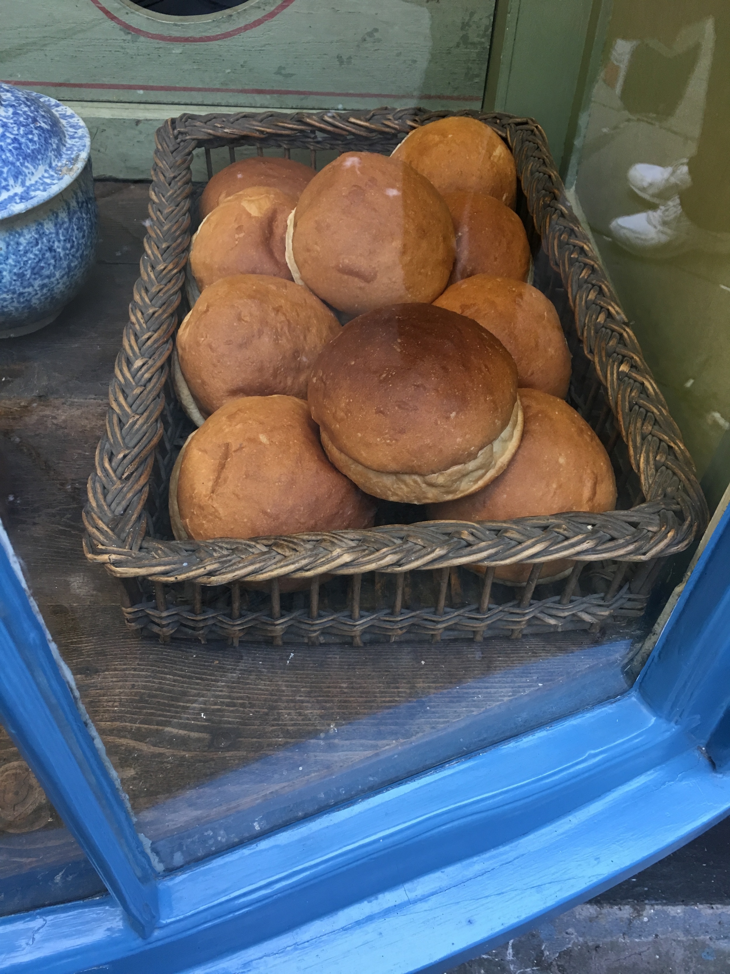  The famed Sally Lunn buns. 