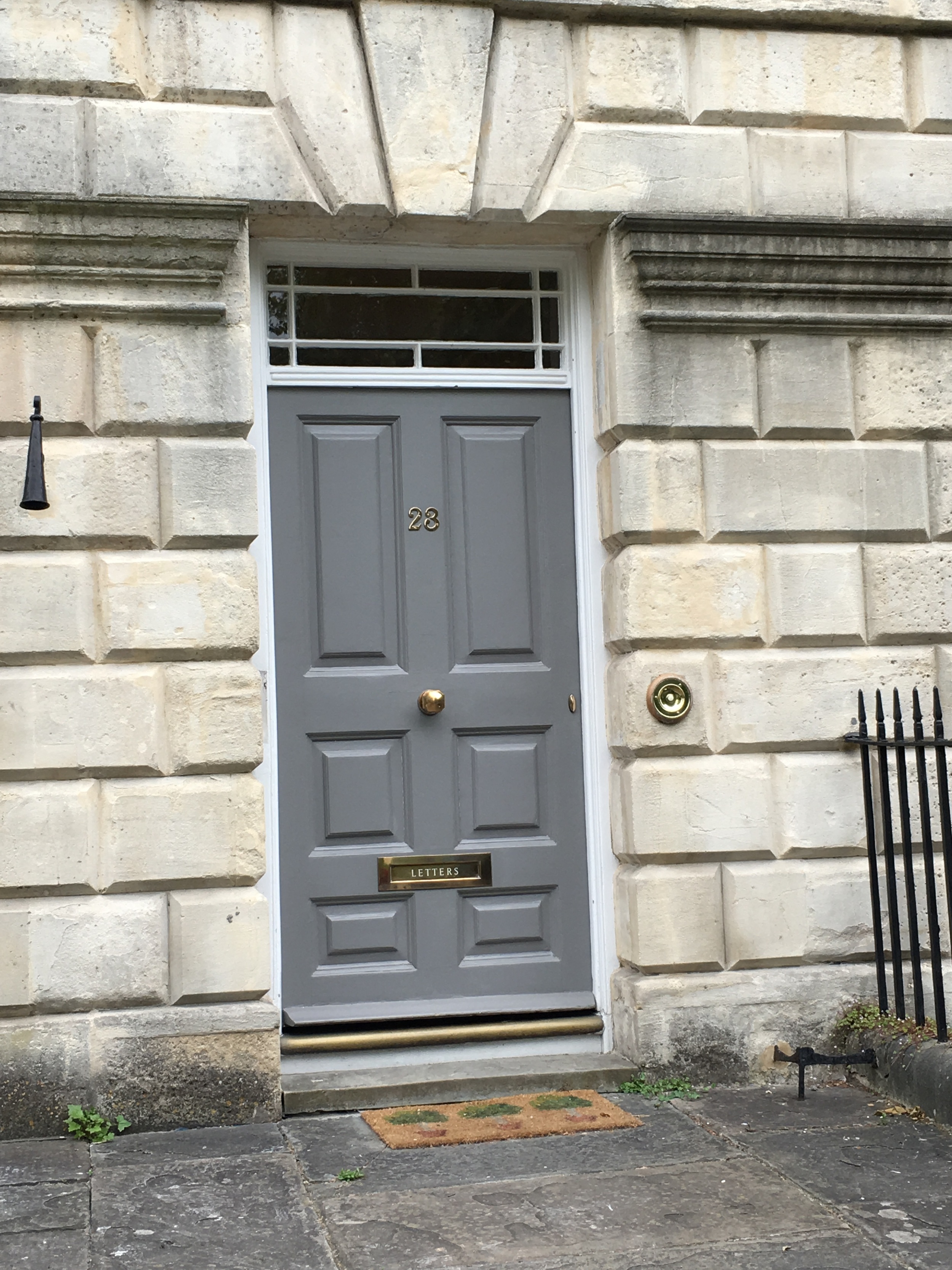  A door in Bath. 