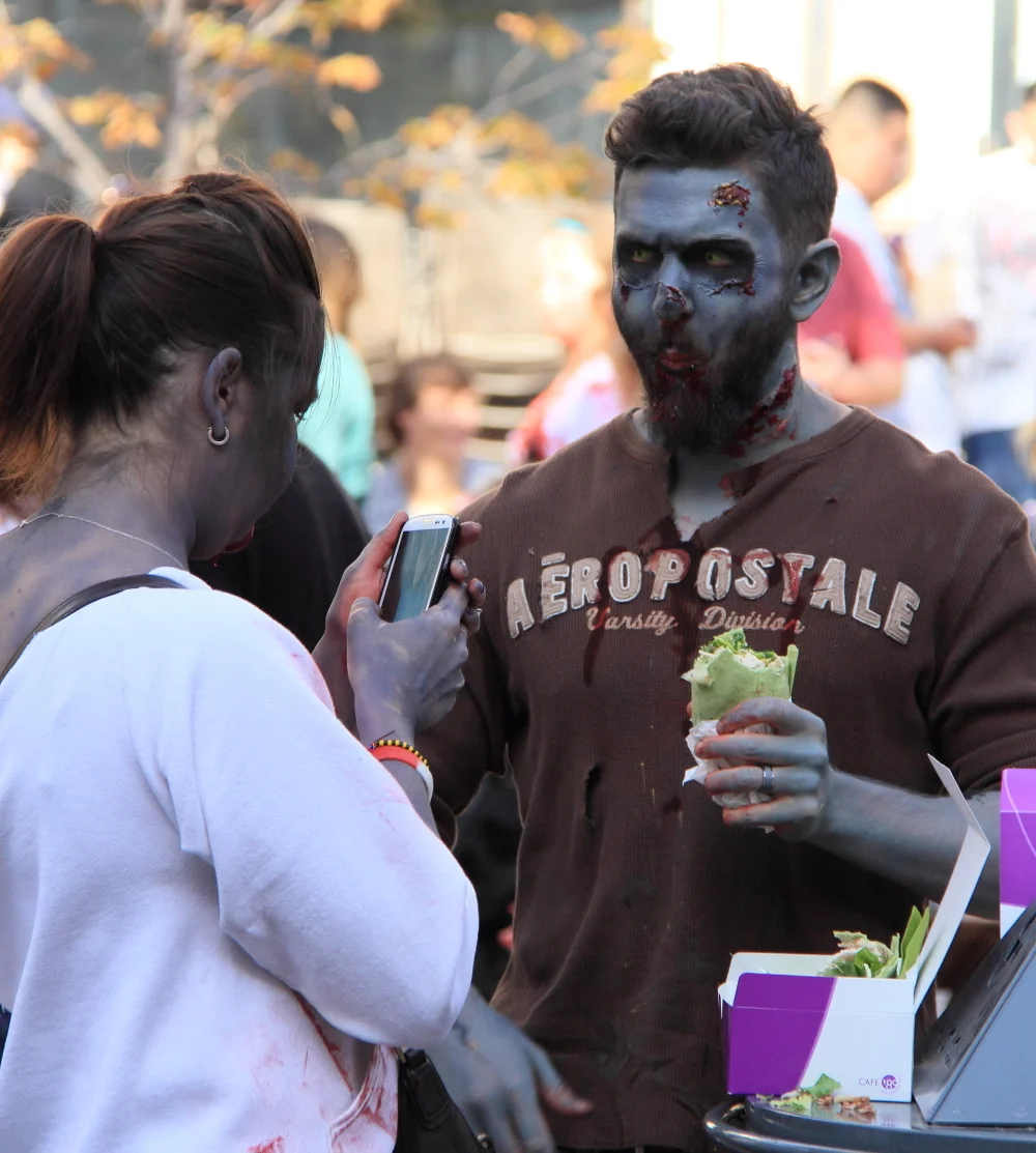 Zombies Taking a Break