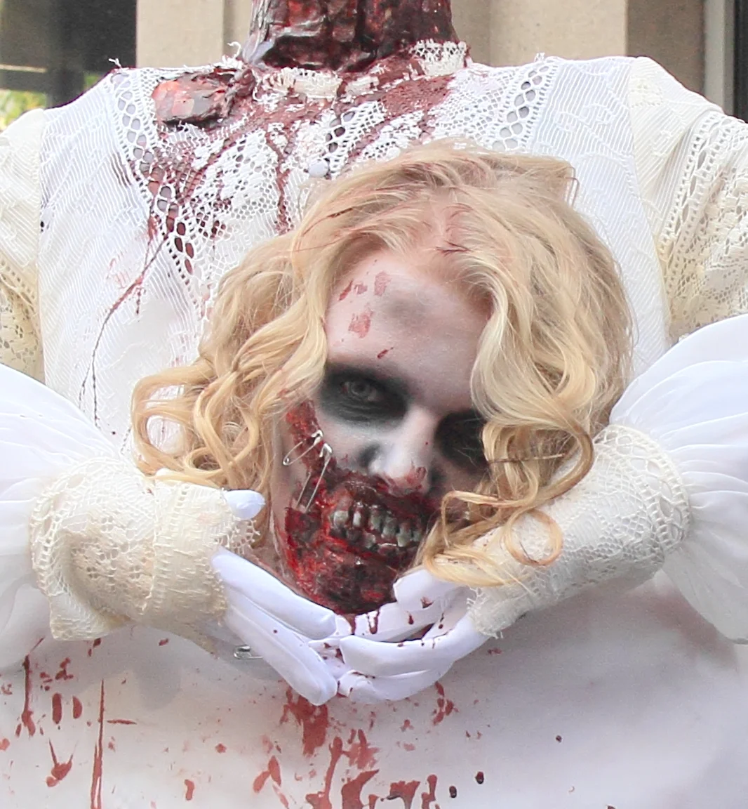 Closeup of Danielle's Head