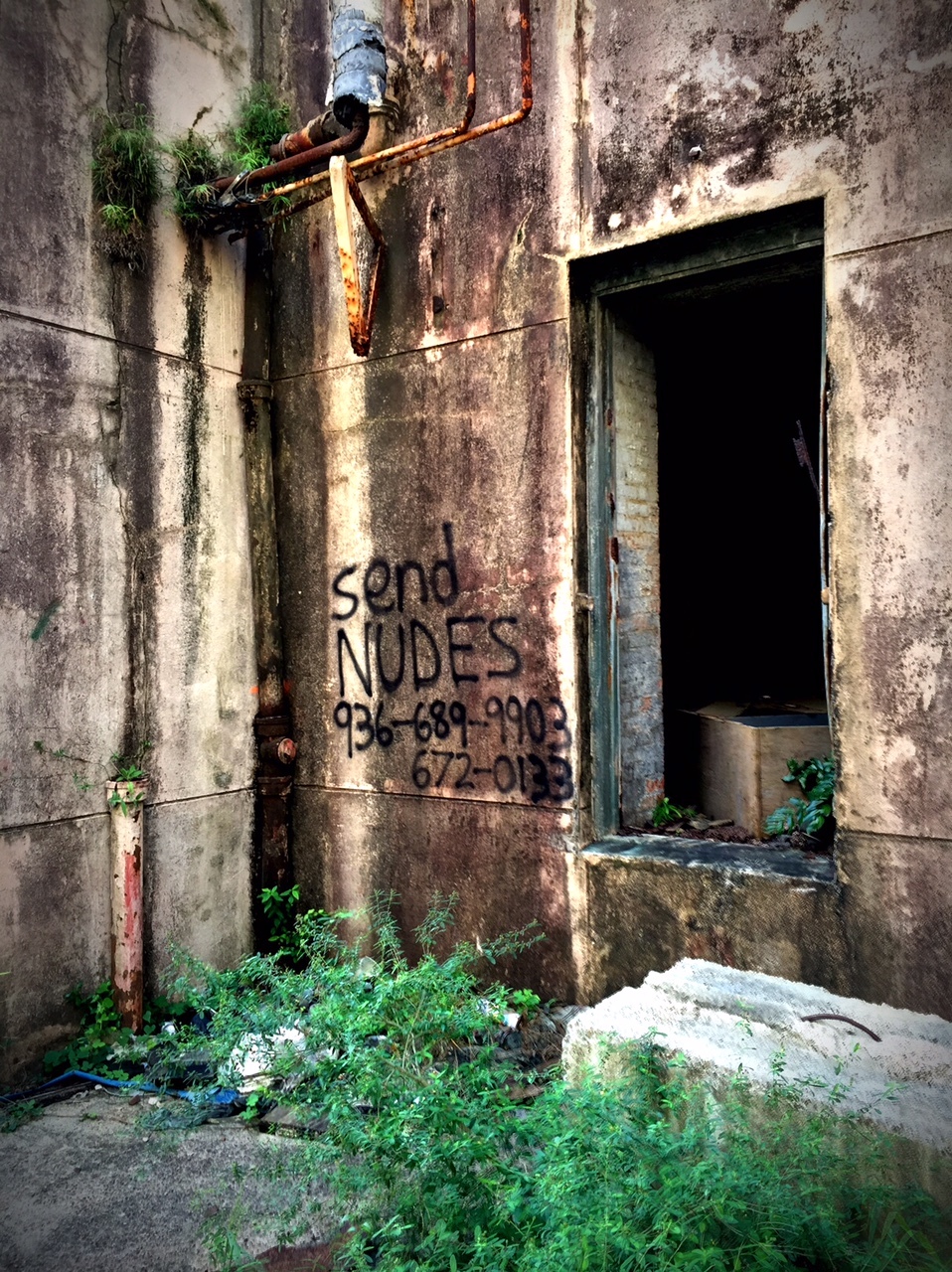 Old Galveston Factory Building