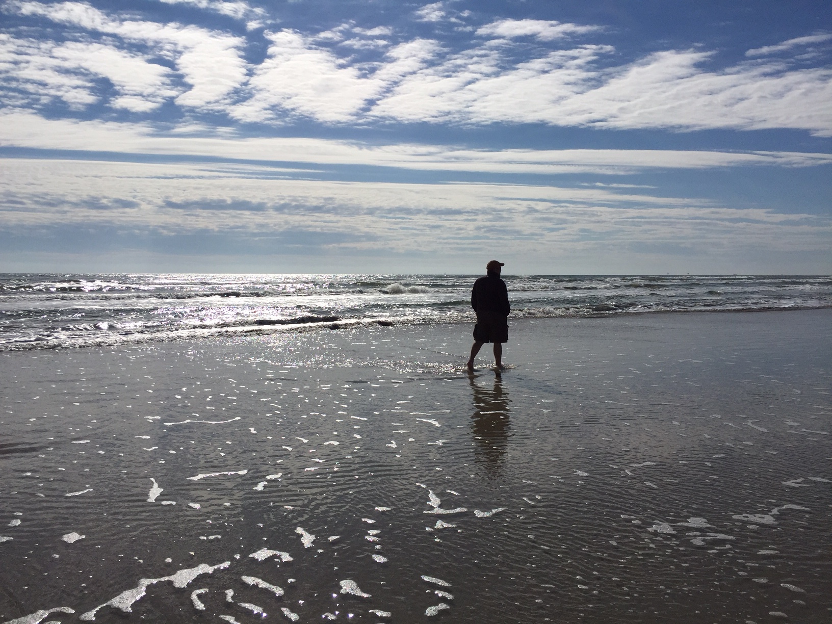 Walking on the Beach