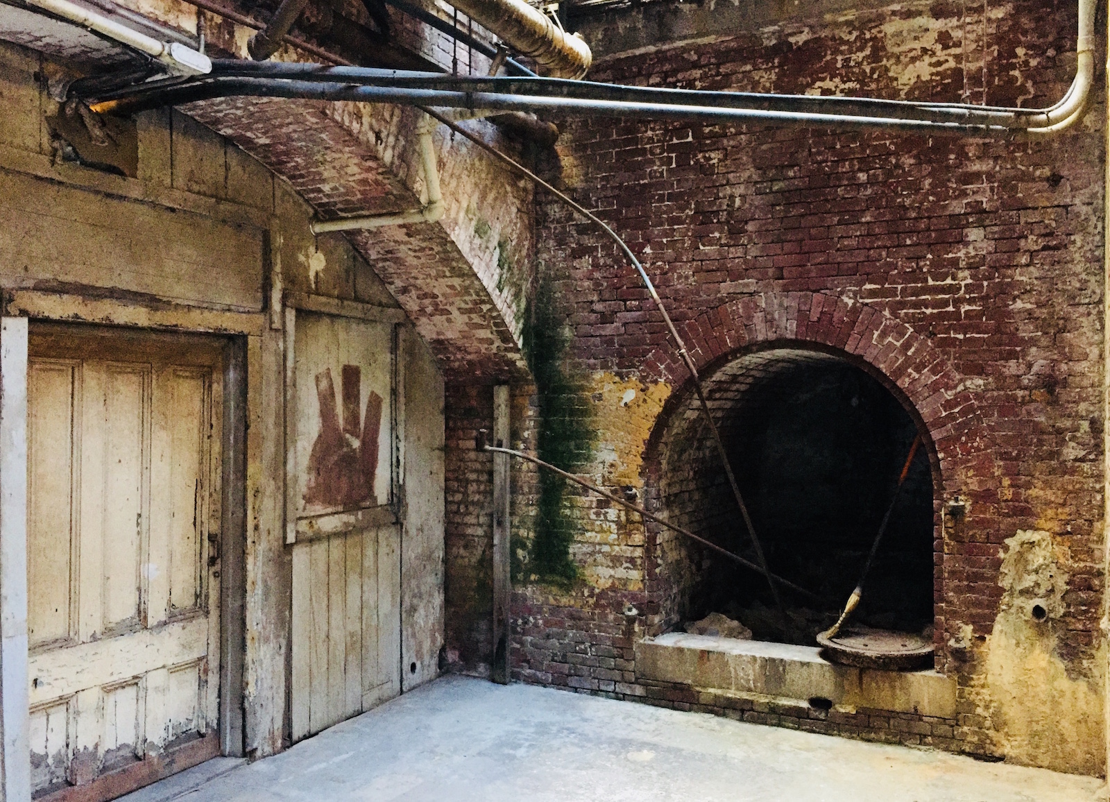 Tunnels under Alcatraz