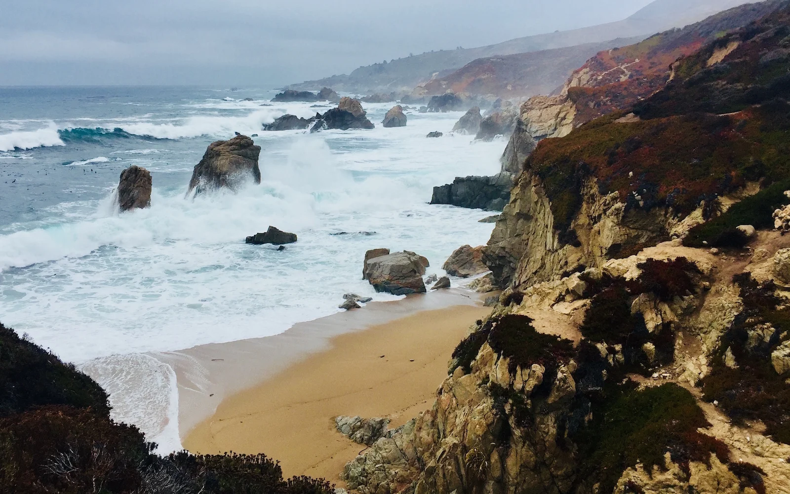 Coastline near Big Sur, California