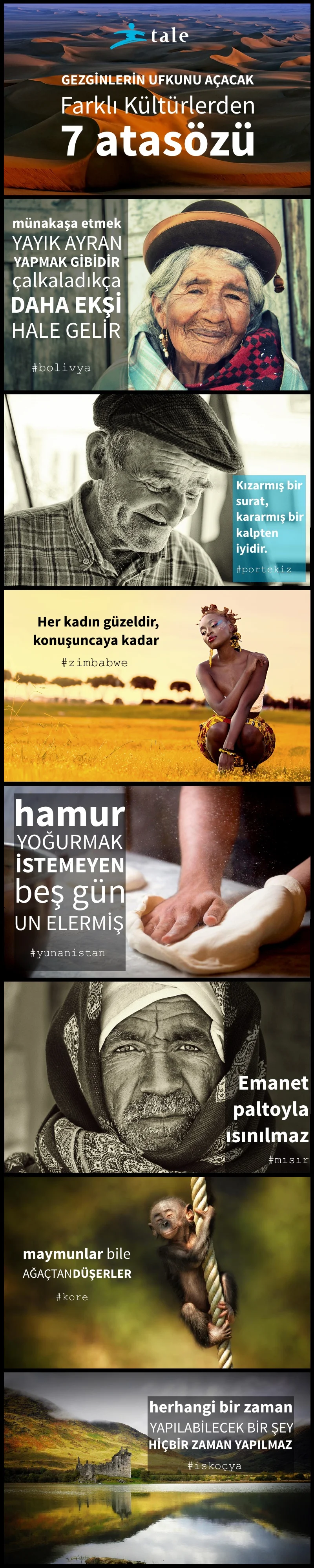 Farklı Kültürlerden 7 Atasözü