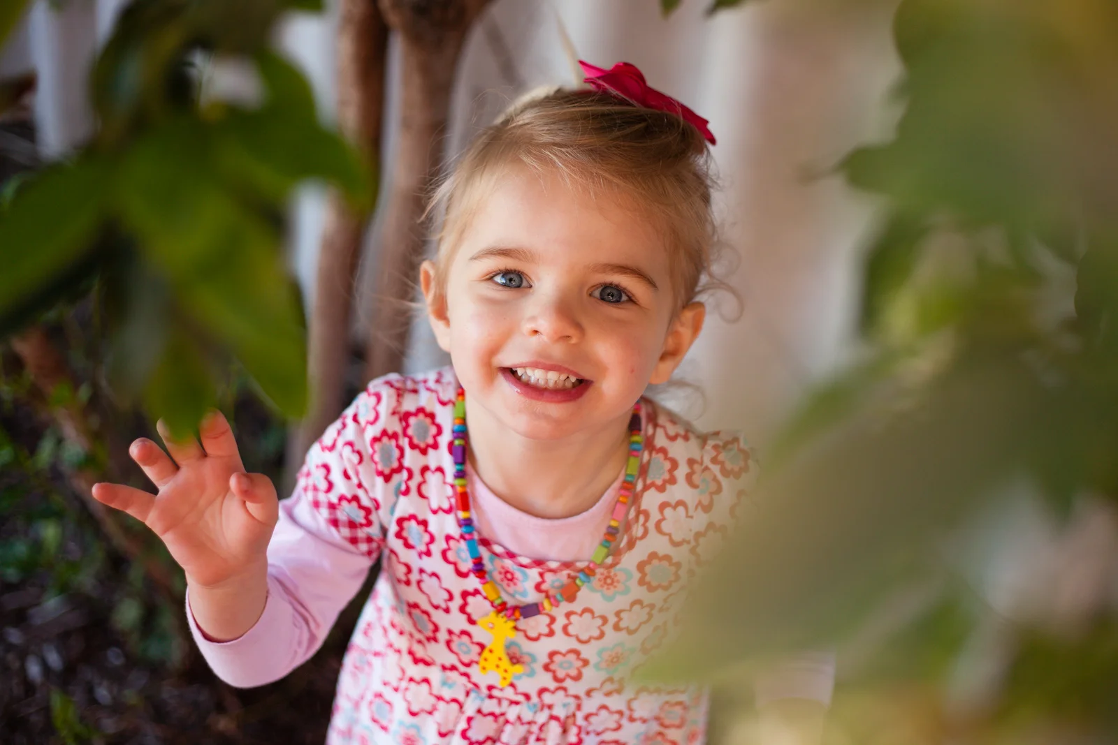 Try all sorts of angles.  Two of my favourites are getting the camera right down low on the ground, and then directly above the subject (like an aerial view).   It totally changes the feel of the photos.