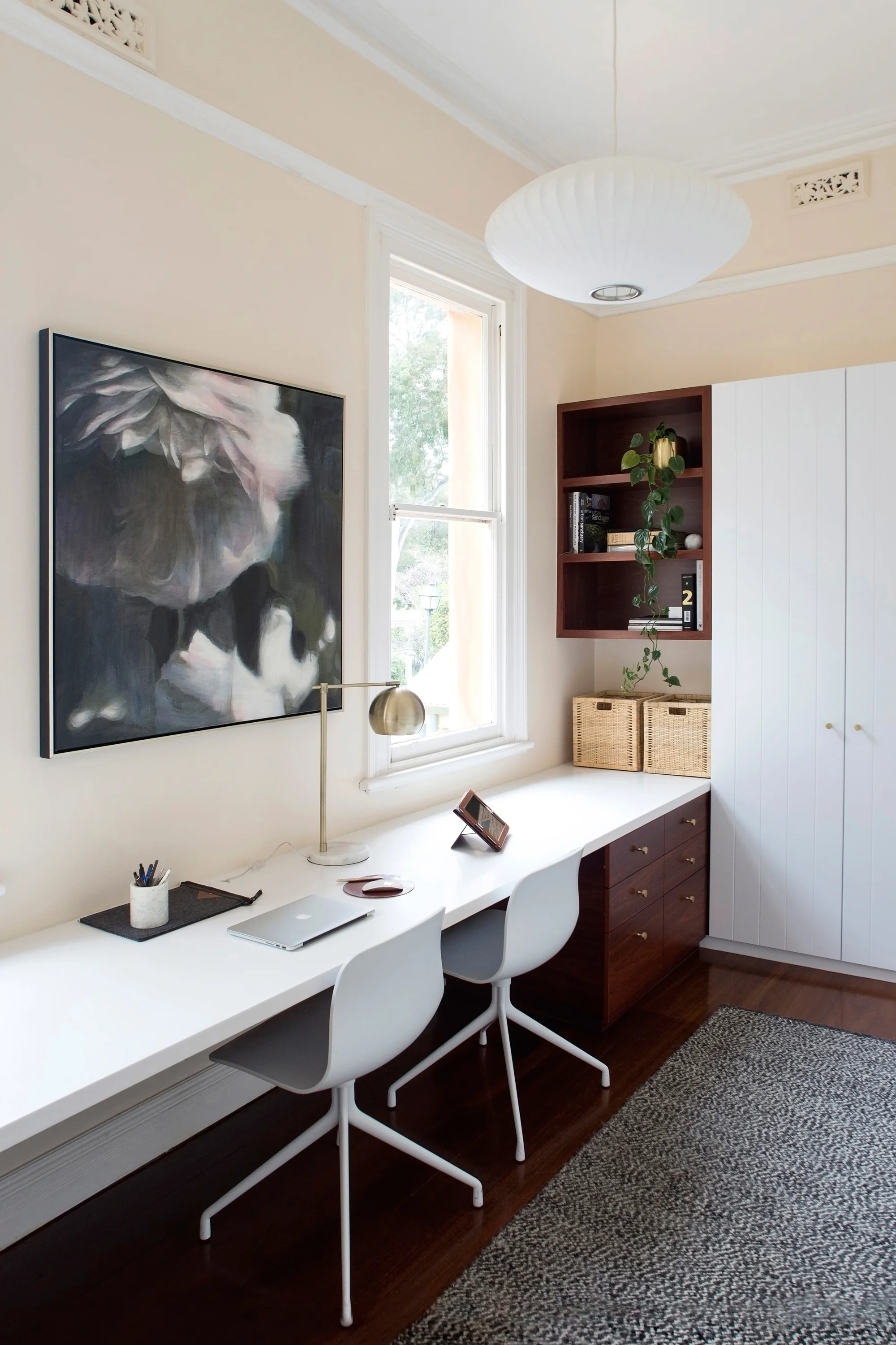 Home office study photograph