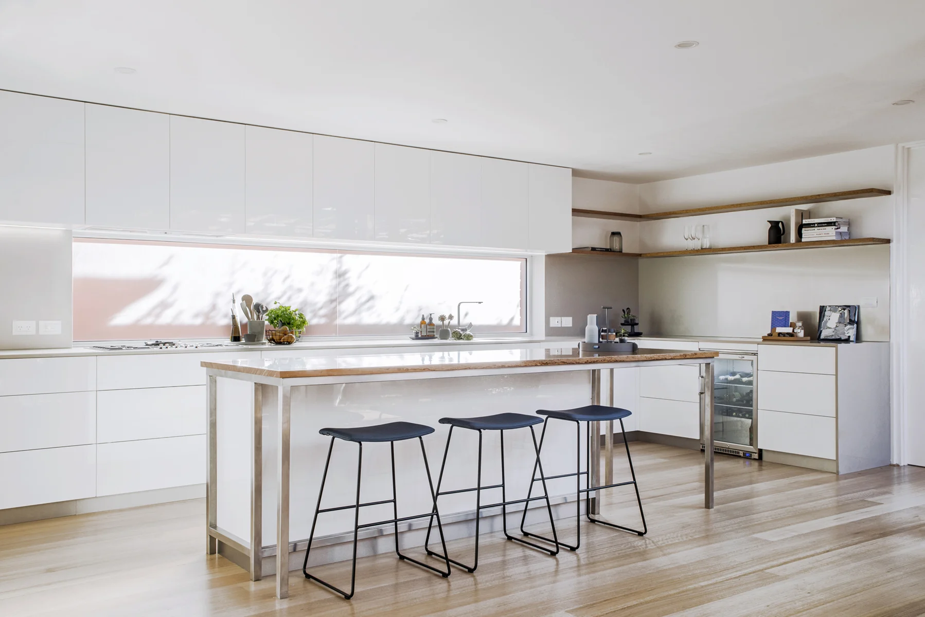white designer kitchen
