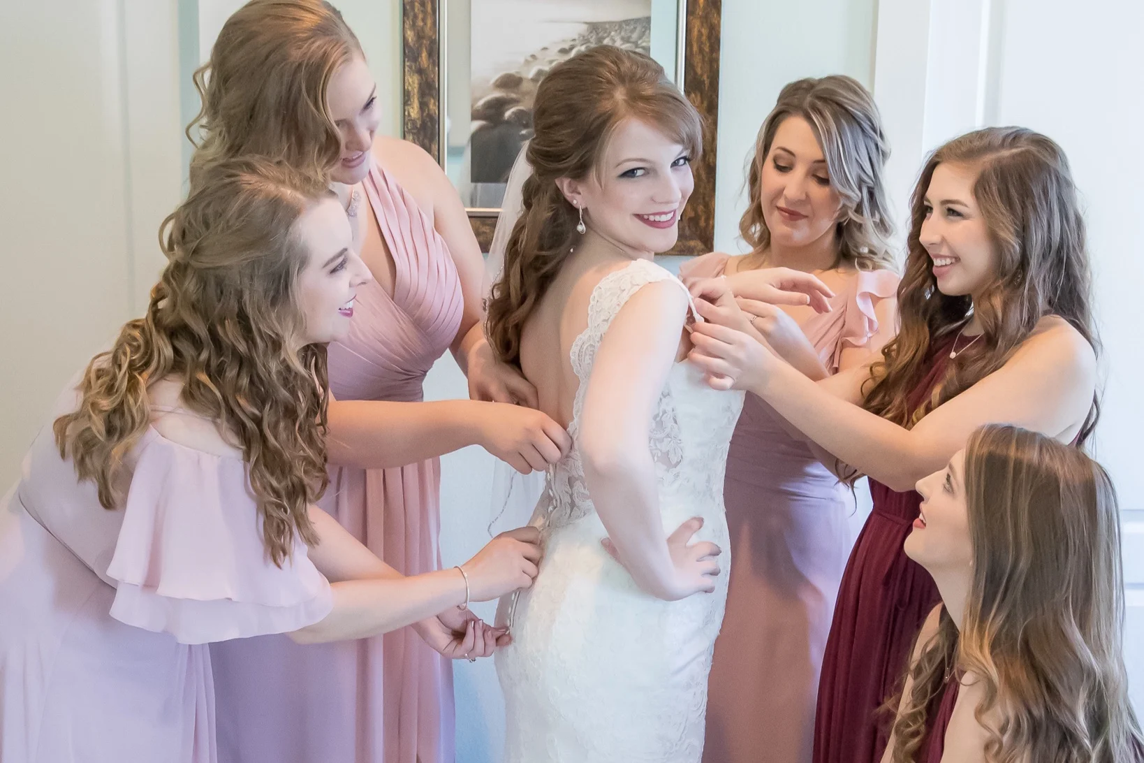Unlike many other local wedding companies we include professional photography in our wedding packages. Every amazing moment on our website was photographed by Julie and Justy White.