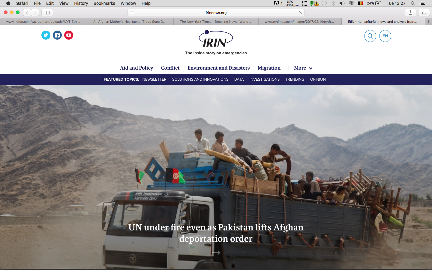 Irin News