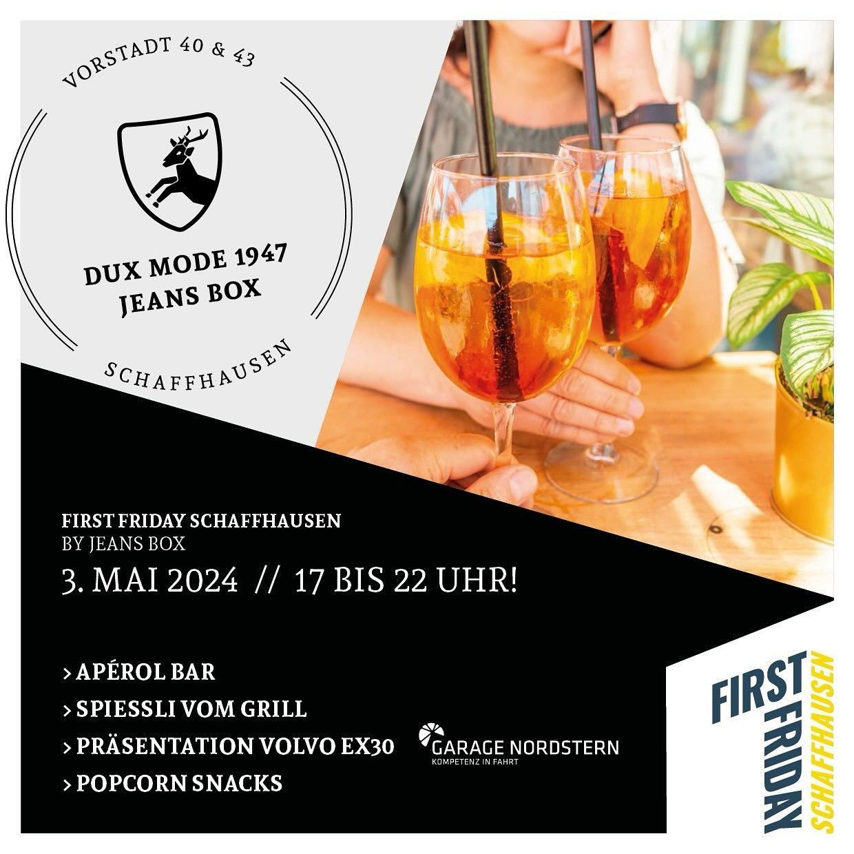 Am first friday sind wir bis 22:00 f&uuml;r Sie da!
&bull;
&bull;
&bull;
#schaffhausen #lifestyle #trend #switzerland