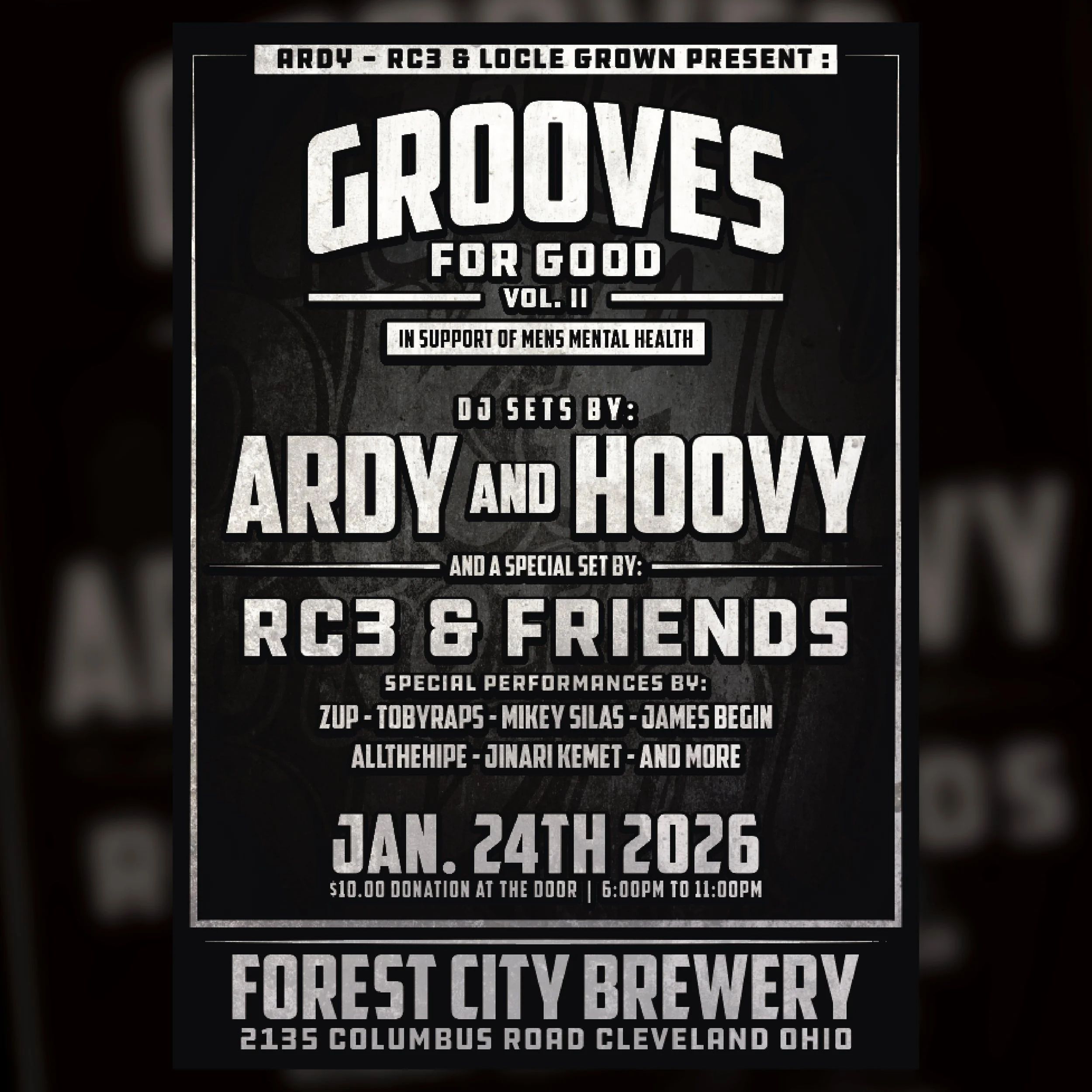 Grooves for Good -  A Night of Music Supporting Mens Mental Health